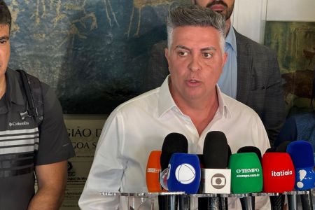 Prefeito de Belo Horizonte, Álvaro Damião concedeu coletiva de imprensa nesta quarta-feira (18)