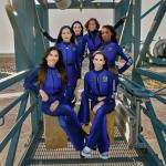 Blue Origin divulga foto de missão que levará Kate Perry ao espaço