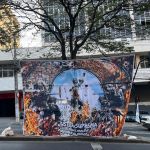 Durante julgamento, manifestantes protestam contra homenagem a Moraes em BH