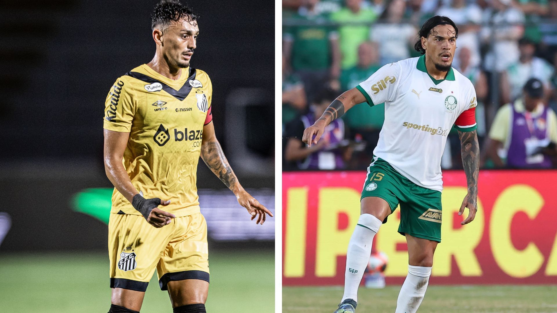 Santos e Palmeiras se enfrentam no primeiro clássico do Paulistão 2025
