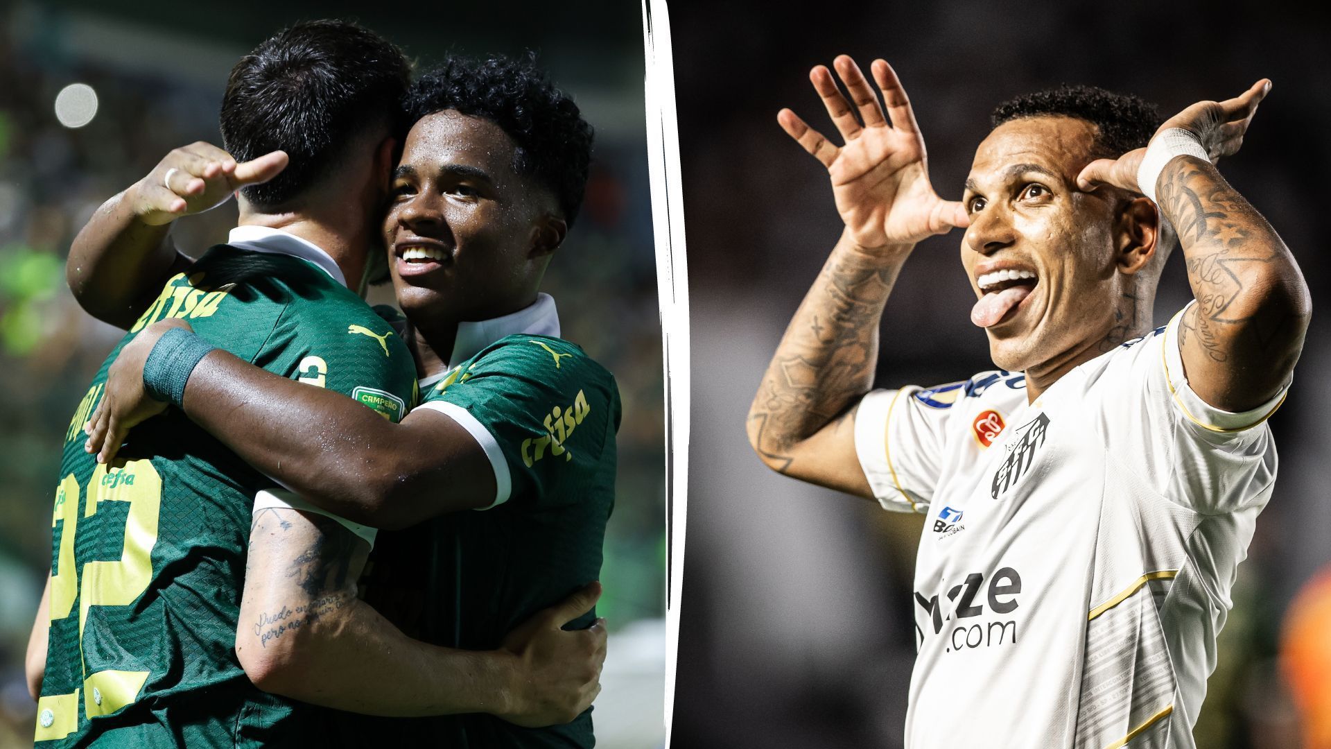 Palmeiras e Santos confirmam escalações para final do Campeonato Paulista