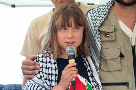Greta Thunberg e mais 11 ativistas zarparam da Itália rumo a Gaza no último dia 1º
