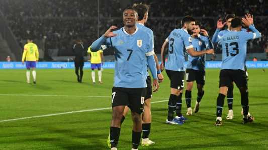 Uruguai controlou a Seleção Brasileira e venceu sem dificuldades