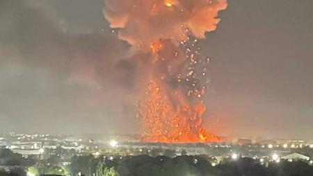 Segundo o Ministério da Saúde, o incêndio teve vários feridos que foram levados ao hospital