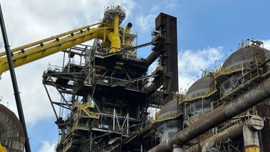 Usiminas retoma operação do Alto-Forno 3 em Ipatinga