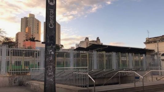 Usuários estão sem o metrô de Belo Horizonte pelo segundo dia