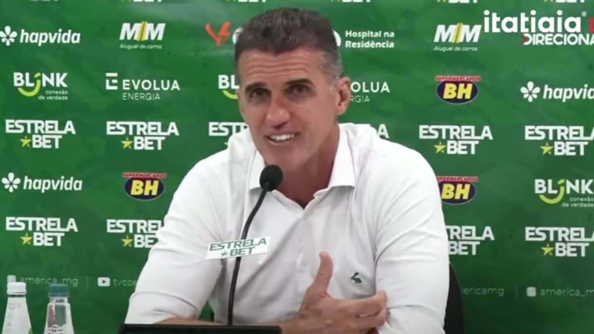 Expulsão de Marlon evitou virada do América sobre o Atlético, diz Macnini