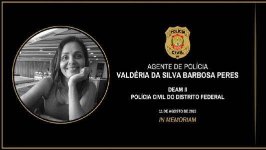 Valdéria ela da Polícia Civil de Goiás
