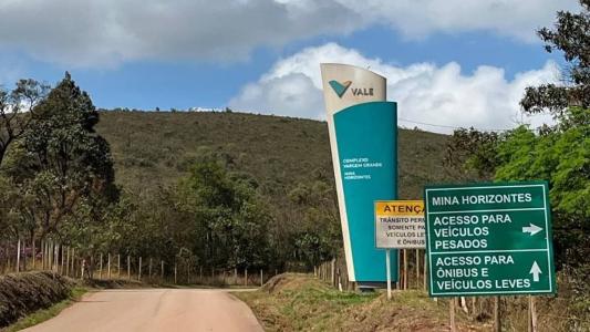 Vale altera nome de barragem em Nova Lima