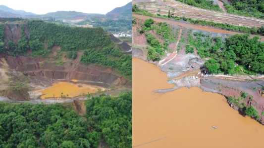 Minas de Fábrica e Viga, entre Congonhas e Outro Preto, na Região Central do estado.