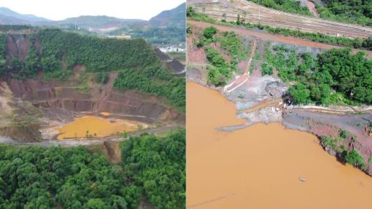 Minas de Fábrica e Viga, entre Congonhas e Outro Preto, na Região Central do estado.