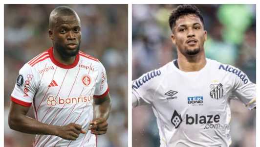 Valencia e Marcos Leonardo são as esperanças para Inter e Santos