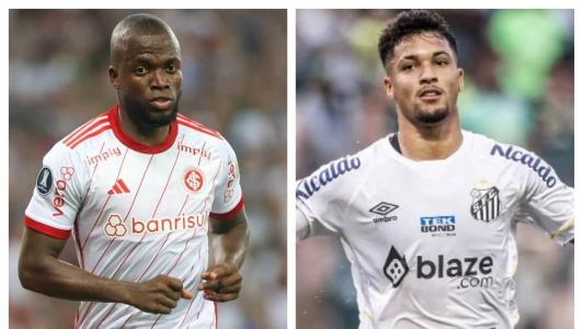Valencia e Marcos Leonardo são as esperanças para Inter e Santos