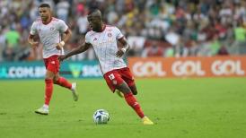 Valencia estreou pelo Inter na derrota para o Fluminense