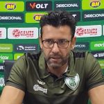 América: Valentim comenta peso de derrota em briga contra o rebaixamento