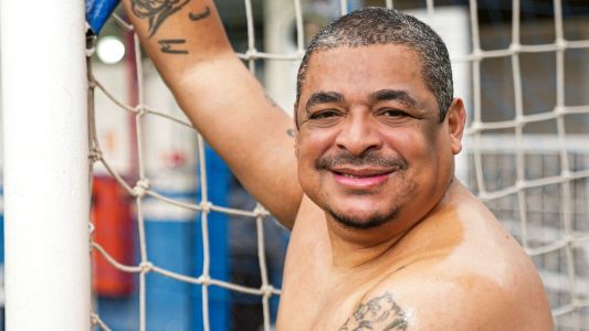 Foto usada por Vampeta para anunciar novo ensaio sensual