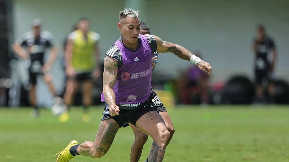 Atlético: Vargas será o 12º jogador do elenco a completar 100 jogos pelo clube