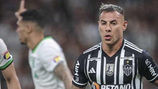 Vargas se lesionou em 15 de setembro e, desde então, não atuou mais pelo Atlético