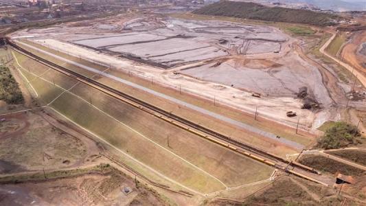 Barragem de Vargem Grande, em Nova Lima