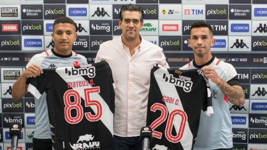 Vasco apresentou oficialmente dois novos reforços