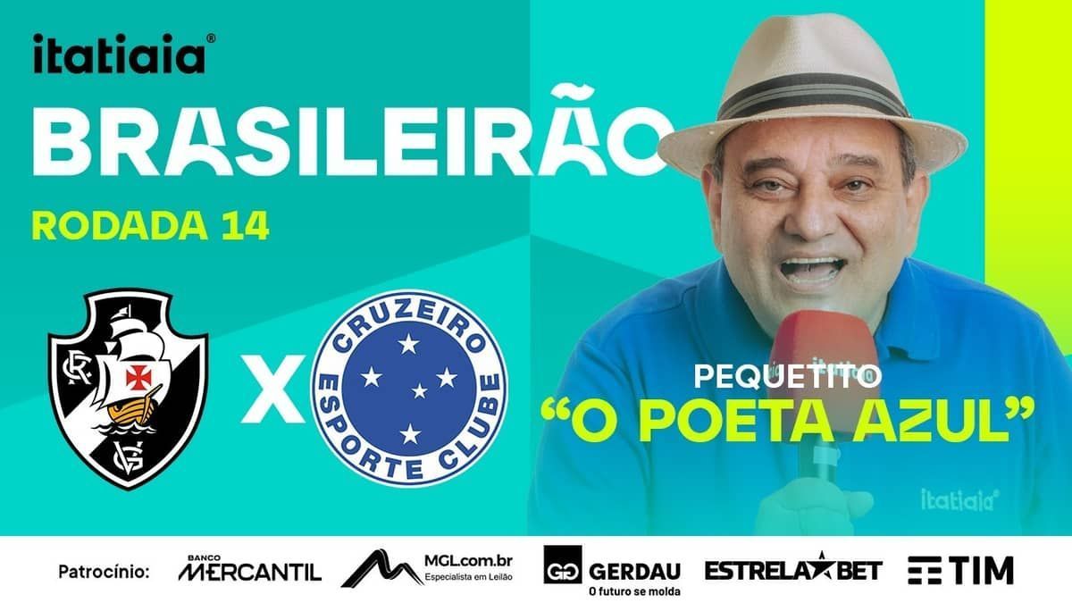 Vasco x Cruzeiro: assista, ao vivo, à transmissão da Itatiaia