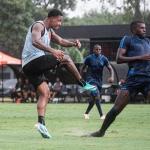 Vasco goleia Olaria em jogo-treino, no CT Moacyr Barbosa