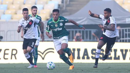 Vasco e Palmeiras empataram por 2 a 2, no primeiro turno do Campeonato Brasileiro
