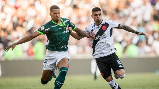 Vasco e Palmeiras fizeram uma partida movimentada