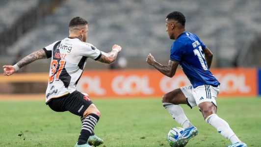 Vasco empatou com o Cruzeiro por 2 a 2, no Mineirão