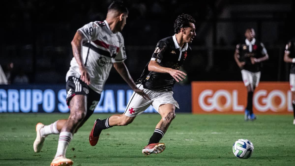 Vasco reclama de formalmente com CBF por lances em confronto com São Paulo