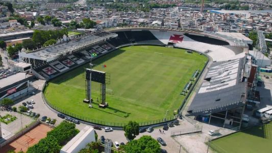 Vasco está reformando as arquibancadas de São Januário