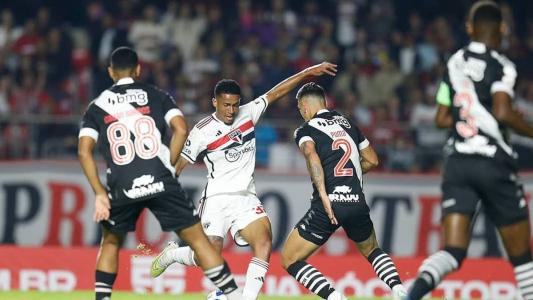 Vasco fará o jogo do segundo turno contra o São Paulo, em Brasília, no dia 7 de outubro