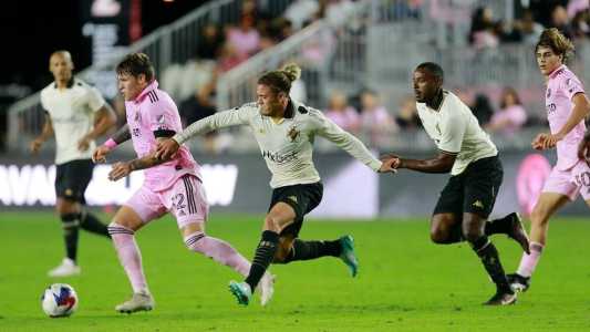 Vasco goleou o Inter Miami, novo time de Lionel Messi