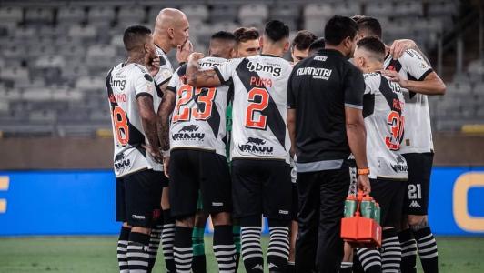 Vasco tem a mesma pontuação do Cruzeiro, time da zona de rebaixamento