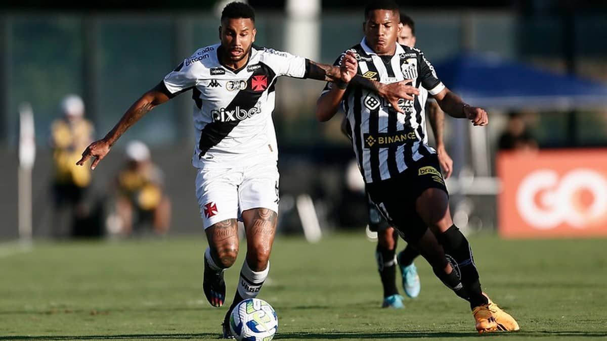 Vasco promete ir à CBF por pênaltis não marcados contra o Santos  