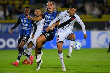 O Independiente Del Valle massacrou o Vasco em Quito pela Sul-Americana