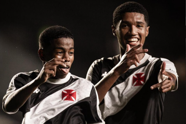 Vasco atropela São Paulo com gols no 1º tempo e chega ao G8 do Brasileiro Sub-20