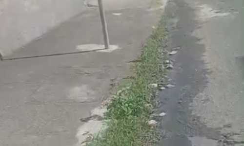 vazamento esgoto do bairro ceramica juiz de fora
