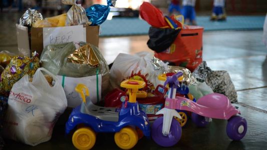 Brinquedos e livros serão doados para instituições de acolhimento infantil e entidades socioassistenciais