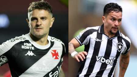 Vasco e Botafogo se enfrentam neste sábado pelo Brasileiro