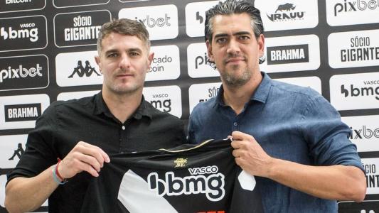 Vegetti foi apresentado pelo Vasco neste sábado (5)