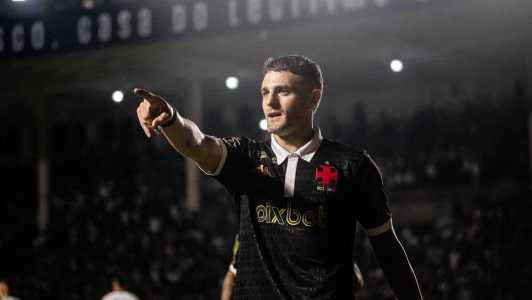 Vegetti soma nove gols pelo Vasco em 16 jogos