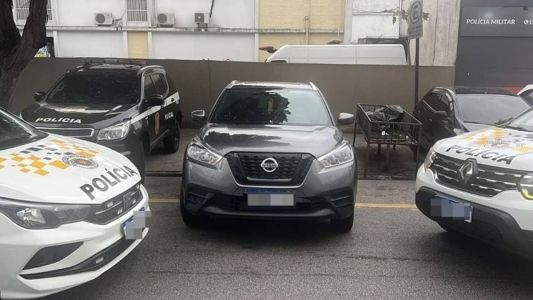 Veículo foi abordado porque estava com alerta de roubo