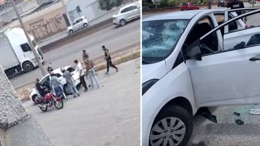 Associação nega consertar carro de atleticano atacado por membros da Máfia Azul na Grande BH