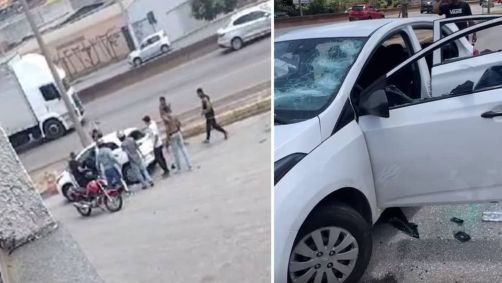 Veículo foi depredado por membros da Máfia Azul no dia do 1º clássico na Arena MRV