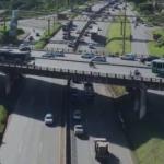 Anel Rodoviário de Belo Horizonte tem faixa interditada cinco dias depois de carreta pegar fogo