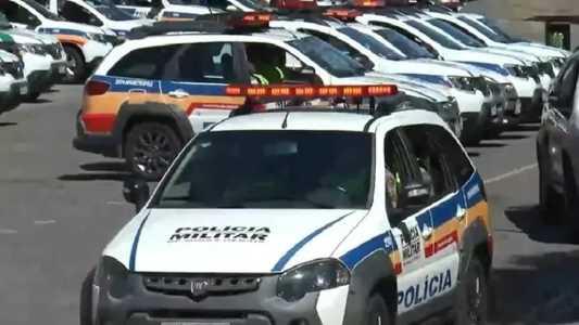 Veículos da Polícia Militar de MG