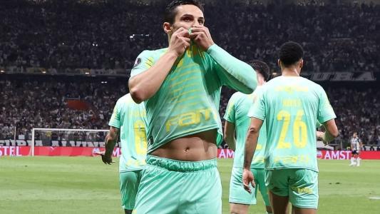 Veiga marcou o gol da vitória do Palmeiras