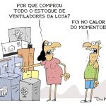 Charge do Duke: onda de calor não dá trégua em Belo Horizonte