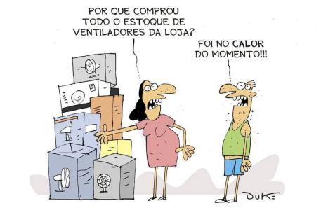 Veja a charge do Duke desta sexta-feira (17)